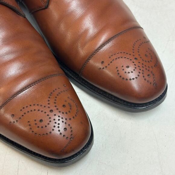 NEW HEELS Edward Green x Ralph Lauren Puple Label Single Monk England US 9.5 D main image 4